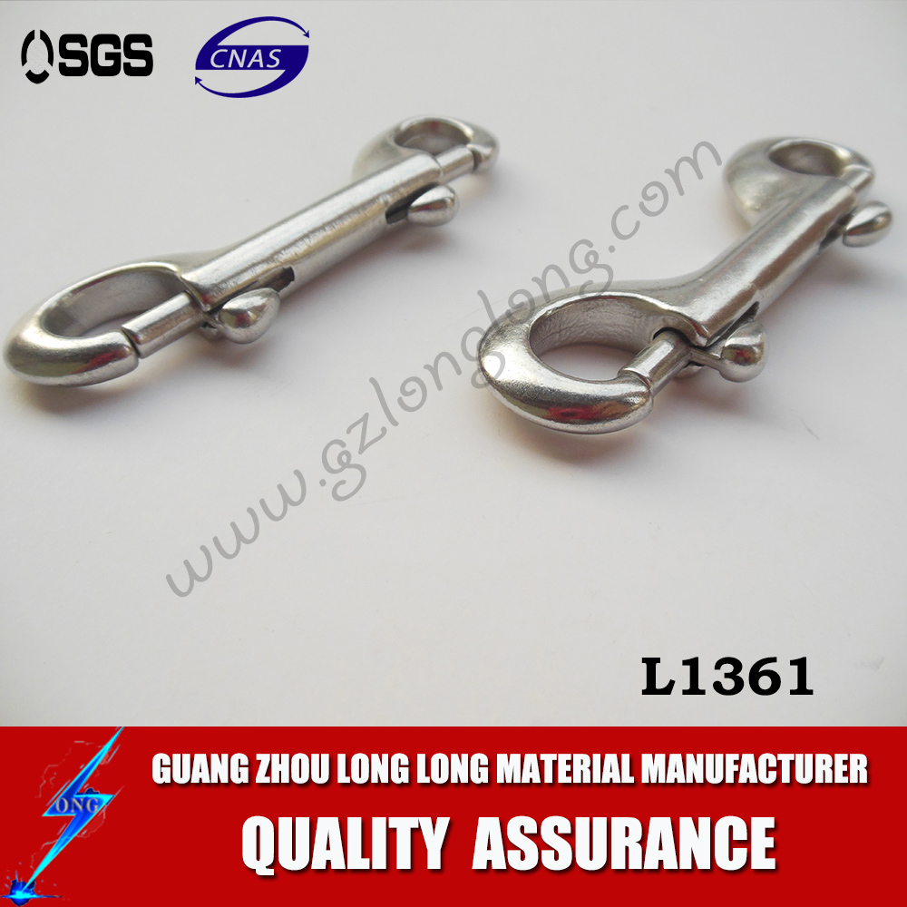 Stainless Steel Double Locking Snap Hook