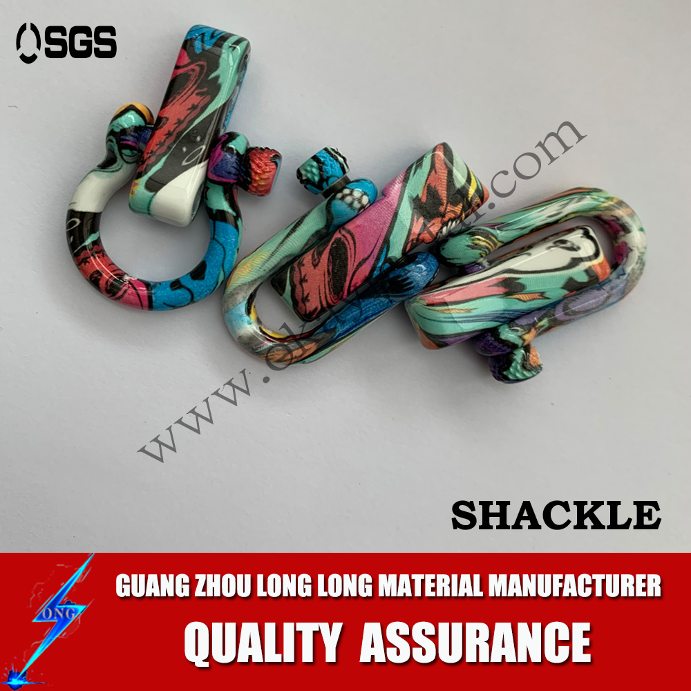 rainbow colorful printing shackles Popular D Shackle With Various ...