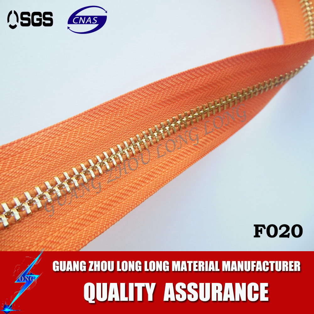  Y Teeth High Quality Spring Slider Jeans Brass Zipper