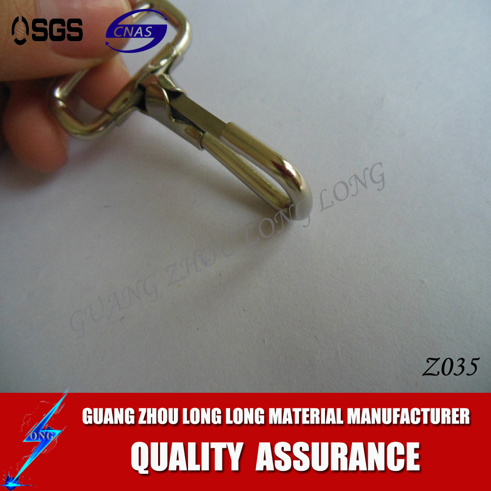 Pack Of 25 - 7/16" Zinc-Plated Steel Carabiner Snap Hooks, Heavy Duty Quick Links For Rope, Chain & Cable