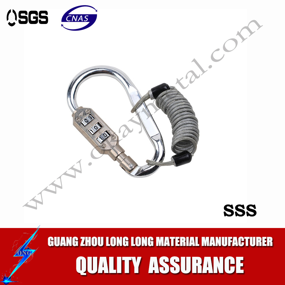 Zinc Plated cold formed steel Carabiner