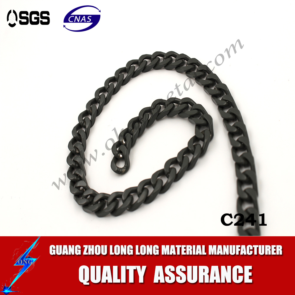 Glossy Black Color Chain Glossy Black Color Chain